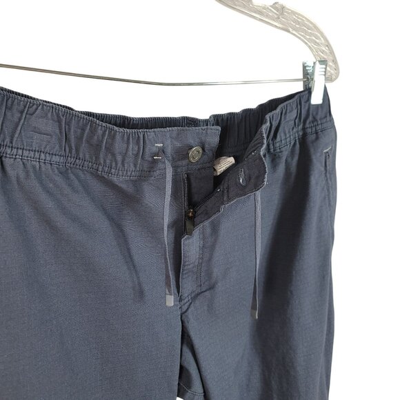 L.L. Bean Explorer Pants Blue Large 30" Ripstop Drawstring Zip 513589 Outdoor - Picture 4 of 9